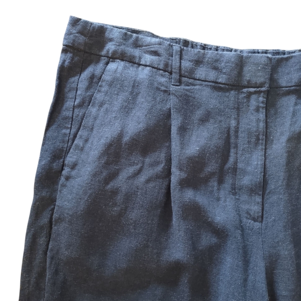 Old Navy Linen Blend Extra High Rise Taylor Wide Leg Trouser Pants NWT - Picture 6 of 16